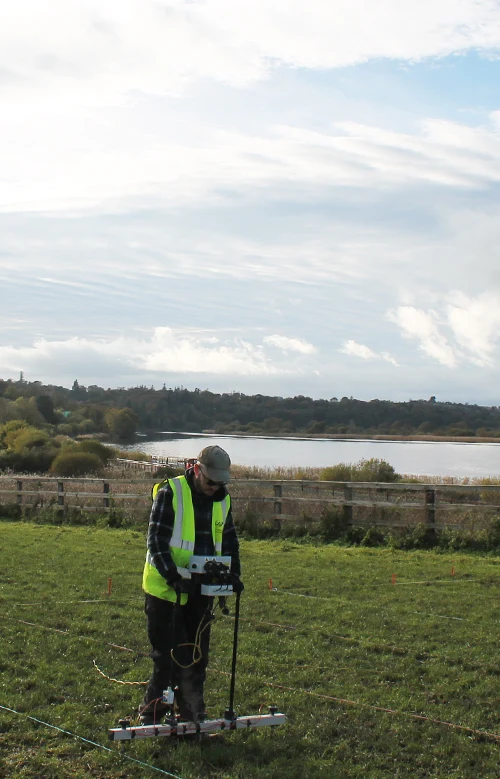 Geophysical Survey underway at Viking Woodstown